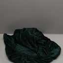 MIFXIN Couch Cushion Slipcover Sofa Cover Velvet Stretch Universal Elastic L Shape Sectional Sofa Seat Cover WearResistant Furniture Protector (Dark Green, Chaise Cover)