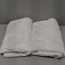 Orighty Bath Towels Pack of 2(27 x 54) - Soft Feel White Bath Towel, Highly Absorbent Bathroom Towels for Body, Quick Drying, Towel for Sport, Yoga, SPA, Fitness