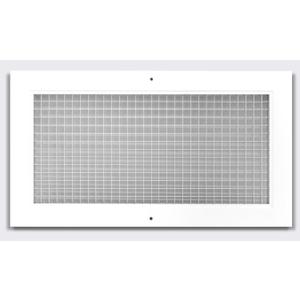 HVAC Premium 8" x 16" or 16" x 8" Cube Core Eggcrate Return Air Grille - Aluminum Rust Proof - HVAC Vent Duct Cover - White [Outer Dimensions: 9.75 X 17.75]