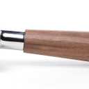 54mm Bottomless Portafilter V2 with Upgraded American Walnut Handle - Compatible with Breville Barista Express, Pro, Touch, Bambino, Plus, Infuser, Duo Temp Pro- Includes 18-21g Filter Basket