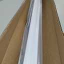 LazBlinds Cordless Cellular Shades, No Tools No Drill Blackout Honeycomb Shades Pleated Blinds for Windows, 32'' W x 36'' H, Silver White
