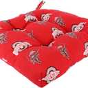 College Covers ComfySeat College Indoor/Outdoor Seat Patio D Cushion, 20" x 20", Ohio State Buckeyes