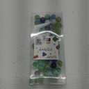 POPLAY Colorful Glass Marbles, 0.6inch Marbles Bulk for Kids Marble Games,DIY and Home Decoration