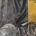 COOLJOB 5 Mil Black Disposable Nitrile Gloves for Men, Heavy-Duty for Household Cleaning, Cooking, Working, Powder Free, (Small (Pack of 100))