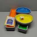 National Geographic Kids Stepping Stones & Balance Beams  12 Piece Obstacle Course for Kids Ages 3+ with Foam Dice, Play & Learn Cards, Non-Slip Rubber Base, Toddler Indoor & Outdoor Active Play Set