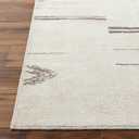 Livabliss x Becki Owens Rivi Moroccan Area Rug , 6'7" x 9', Cream/Charcoal