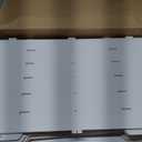 12x18 Construction Paper Organizer,6 Tier Construction Paper Organizer,File Sorter Storage,Large File Suitable for Home,School and Offices,White