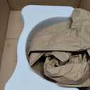 Squatty Potty Simple Curve Bathroom Toilet Stool 7" White