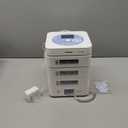 42-Day(1X) Automatic Pill Dispenser (Expandable Tray)  App & On-Device Setup by Family, LCD Display, Digital Lock, Sound & Light Alerts Safe Medication Organizer for Dementia Seniors (3-Tray, White)