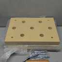 Climbing Pegboard 12'x48' Rock Climbing Board with Dowel Pegs 23 Holes Wall Mounted Ladder Fitness Cross Training for Rock Climbings Gift, Christmas Birthday Present for Climber