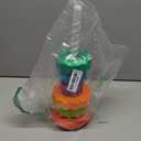 Baby Spinning Stacking Toys for Toddlers 1-3, Rainbow Ring Stacker Montessori Toys for Babies 6-12 Months, 1 2 3 One Year Old Girl Boy Christmas Birthday Gifts, Autism Sensory Learning Toy