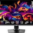 msi MPG 321URX QD-OLED, 32" 4K UHD Quantum Dot OLED Gaming Monitor, 3840 x 2160, 0.03ms, 240Hz, True Black HDR 400, 90W USB Type C, HDMI, DP Port
