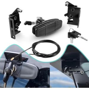 Replacement Part for LEER Twist Handle Kit 113436-100XQ, 700, 100XL & Latches 83514/83515 with 2 Keys