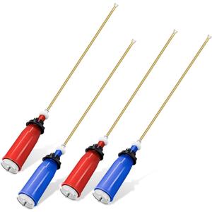 WH16X10158 &WH16X10159 Suspension Rod Set Fit for G.E Washer GTWN5250D0WW GMAN5650D1WW GRWN5550D0WS GRWN5550D0W ; Also Fit for Hot-point HSWP1000M4WW HTAP1200D0WW MTAP1100F1WW
