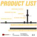 Extended Cabinet Hardware Jig Kit, 32-inch & 16-inch Detachable MAX