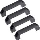 uxcell Plastic Pull Handles 115mm Hole Centers for Luggage Mechanical Equipment 4Pcs