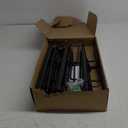 10Ft String Light Poles 4 Pack,Light Poles for Outside Lights,Outdoor with Fence Brackets Hanging Lights,Metal Stand Deck Patio Backyard