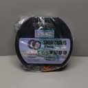 2PCS Snow Chains for SUV/Truck/Car in Snow, Sand, Mud and Ice, Universal Adjustable Emergency Portable Snow Tire Chains(KN120)