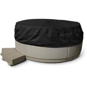 Covermates Classic Round Hot Tub Cover – 80 Diameter x 14H, Black