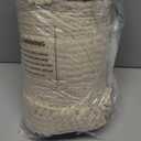 OLANLY Thick Bathroom Rugs 24x16, Extra Soft Absorbent Chenille Striped Bath Rugs, Rubber Backing, Machine Wash Dry, Bath Mats for Bathroom Floor, Tub and Shower, Home Decor Accessories, Sand