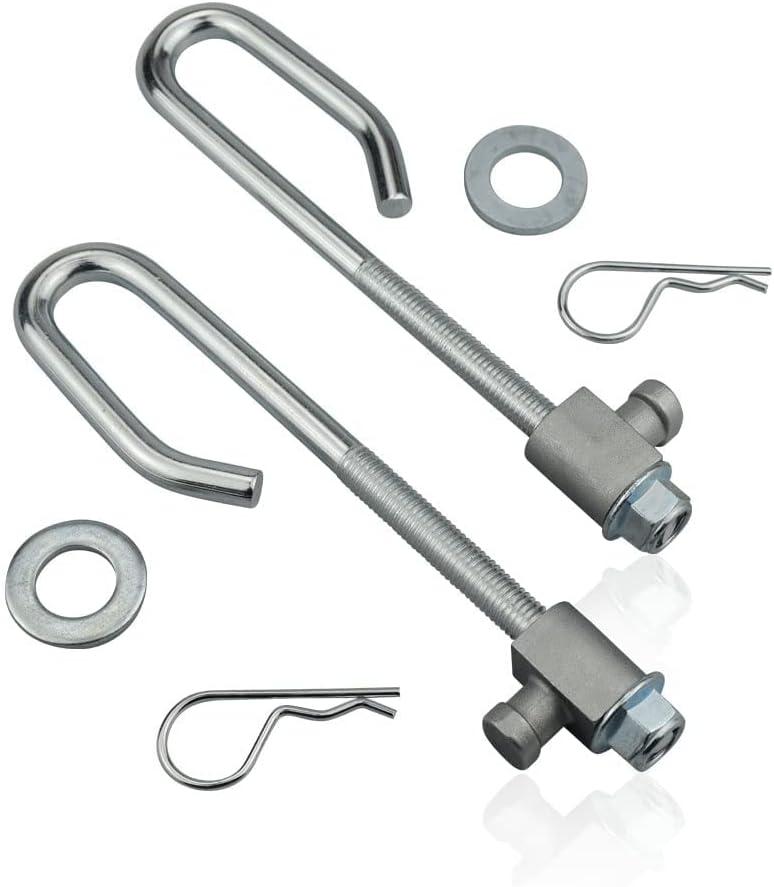 GX24864 GX21718 Deck Lift Hanger Rod kit, Compatible with John-Deere 14M7465 GX26085 24M7053, for E130 Deck Lift Link Kit GX24864A GX24864B, Set of 2