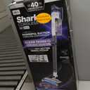 Shark UZ565H Pro Cordless Vacuum w/ Clean Sense IQ & MultiFLEX Technology, PowerFins Plus Brushroll, Duster Crevice Tool & Anti-Allergen Dusting Brush, Up to 40 Minute Runtime, White/Blue 