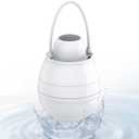 Bath Water Filter for Tub Faucet with Overflow, 10-Layer Filtration, 7500 Gallons, Removes Chlorine, Hard Water Softener, Vitamin C, Skin & Hair Care (White)
