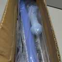 XJD 3-Wheel Scooter for Kids 2-8, Dynamic Gradient Deck Lights, Blue