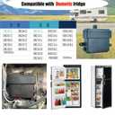 3316348.900 RV Fridge Control Board, Fit for Dometic DM2652 RM2652 etc Fridge, Seven Ports Bottom, Not Replace The Bottom Eight Or Ten Ports Old Board