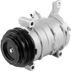 AC Compressor Fit for Escalade Silverado Suburban Tahoe GMC Sierra Yukon, 4.8L 5.3L 5.7L 6.0L 6.2L 8.1L, A/C with Clutch Replacement for 89024907 20784066 272531 4710315 4710316 10000631 AC Compressor Fit for Escalade Silverado Suburban Tahoe GMC Sierra Yukon, 4.8L 5.3L 5.7L 6.0L 6.2L 8.1L, A/C with Clutch Replacement for 89024907 20784066 272531 4710315 4710316 10000631