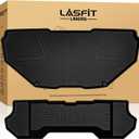 LASFIT Front Trunk Mats for Rivian R1T & Rivian R1S 2024 2023 2022, All Weather Frunk Mats TPE Front & Rear Cargo Liner Custom Fit R1T & R1S Cargo Mat Black, Tasteless, Durable and Easy to Clean