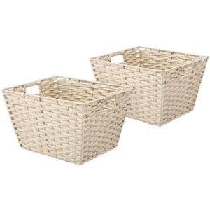 Whitmor Split Rattique Small Tote