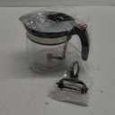 Fat Separator With Bottom Release, 4 Cup Gravy Separator for Cooking with Oil Strainer, Kitchen Gadgets Grease Separator Packaged with a 3-in-1 Multifunctional Peeler (Red)