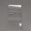madesmart Small Clear Angled Tray, Bath Collection, Nail Polish & Cosmetic Storage and Organization, BPA-Free