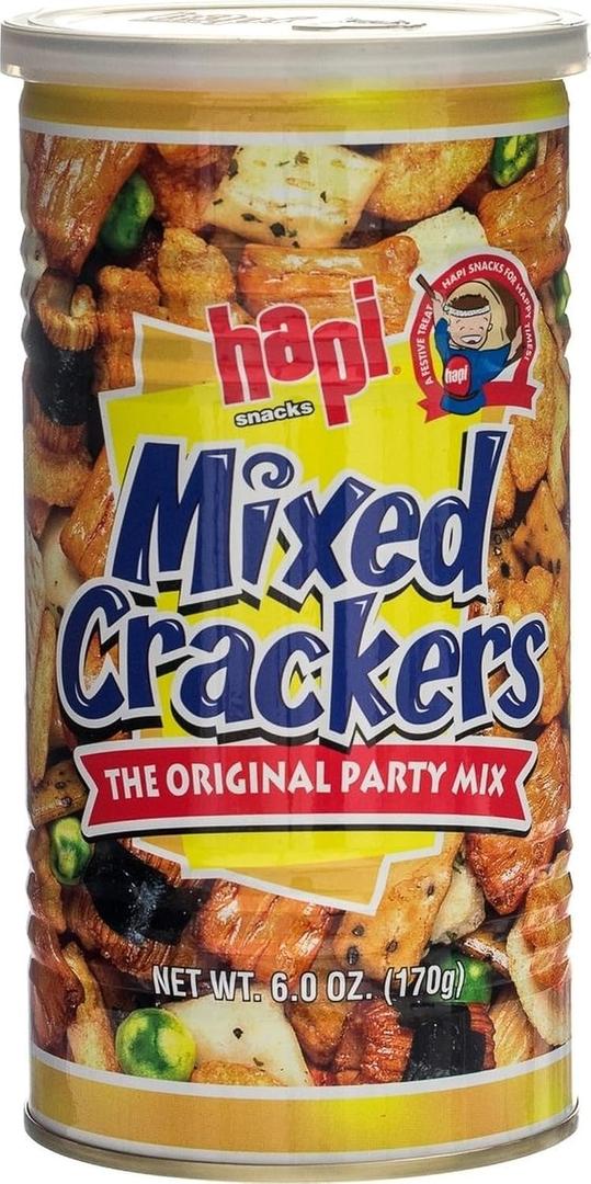 Hapi Snacks, Mixed Crackers, 6 Oz (EXP 06/25/27)