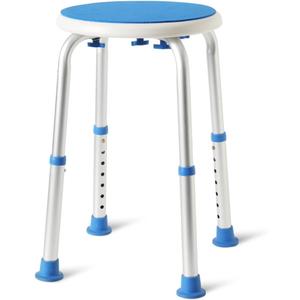 Leagent Adjustable Shower Stool for Inside Tub, ToolFree Bath Chair for Elderly/Pregnant