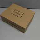 Christmas Flameless Pillar Candles with Remote, Red Buffalo Plaid Reindeer Holiday Decor, Xmas LED Candles Set of 3 (Reindeer Snowflakes Tree)