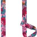 ZOOEASS Yoga Mat Strap, Adjustable Durable Yoga Mat Carrier & Stretching Strap, Multiple Color Choices (5.9feet, Flower)