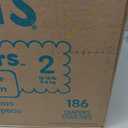 Pampers Swaddlers Diapers, Size 2 (10-22 lbs), 186 Count, Absorbent, Keeps Baby Dry and Comfortable, Skin Safe Disposable Baby Diaper
