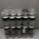50 Pieces 4oz Plastic Jars with Lids Clear Round Cosmetic Container Empty Storage Jars for Makeup,Jewelry,Samples,Travel Storage