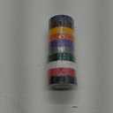 Lichamp 10-Pack Colored Electrical Tape Waterproof,3/4 inx66ft,Industrial Grade UL/CSA Listed High Temp Electrical Tape 10 Colors Electric Super Vinyl