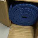 Gaiam Essentials 1/4" Thin (6mm) Yoga & Pilates, Fitness & Exercise Mat with Easy-Cinch Carrier Strap Cusion Support For Fitness and Gym Workouts