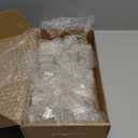 10 Pcs Glass Candlestick Holders Set, Glass Crystal Taper Candle Holders Striped Vintage Reversible Clear Candle Stick Holder Ideal for Wedding, Party, Festival Celebrations, 5 Styles