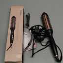 Ufree Ionic Thermal Brush, 1.5 Inch Heated Round Brush for Blowout, 30s Fast Heating Curling Brushes with 9 Temp Settings, Dual Voltage Travel Hair Styling Tool, Not Blow Dryer