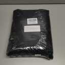 LXKCKJ 7x13 FT Oval Pool Cover with Above Ground Pool, Solar Rectangular Pool Cover Protector, Winter Pool Cover with Accessories Set Ideal for Cold and UV Resistant, Dustproof (Black)