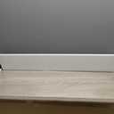 36 Inch Floating Shelves, 3D Textured Wood Grain, 36"x9.25"x1.5" Inch Deep Floating Shelves for Wall, Wooden Shelves for Bathroom, Bedroom, Living Room, Vintage White Oak, 2 Pieces