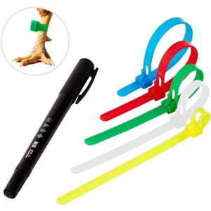 100Pcs Adjustable Chicken Leg Bands (0.41.5 Leg Diameter), Fade-Proof Custom ID Tags for Breeding & Tracking, Permanent Marker Friendly, Secure & Comfortable Wear for Ducks, Geese, Pigeons