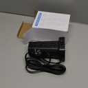 Power Strip Tower Surge Protector, 6FT Flat Plug Extension Cord with Multiple Outlets, 12 AC Outlets 4 USB (2 USB C), Desktop Charging Station with Surge Protection for Home Office Dorm Room, Black