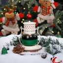 7 x Scented Candles for Home, 3 Pack Retro Lantern Aromatherapy Candles for Balsam Cedar/Apple Cinnamon/Creamy Vanilla, Fall Candle Set, Soy Jar Candle Gifts for Women Men