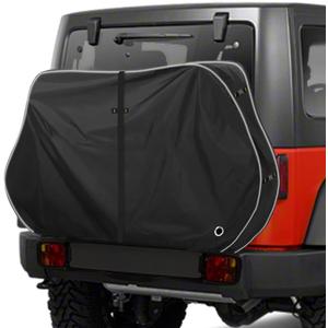 600D Bike Cover for Transport 3-4 Bikes, Heavy Duty Waterproof & Windproof Bike Covers Outdoor Storage with Reflective Strips, Bicycle Cover with Lock Holes (Black)